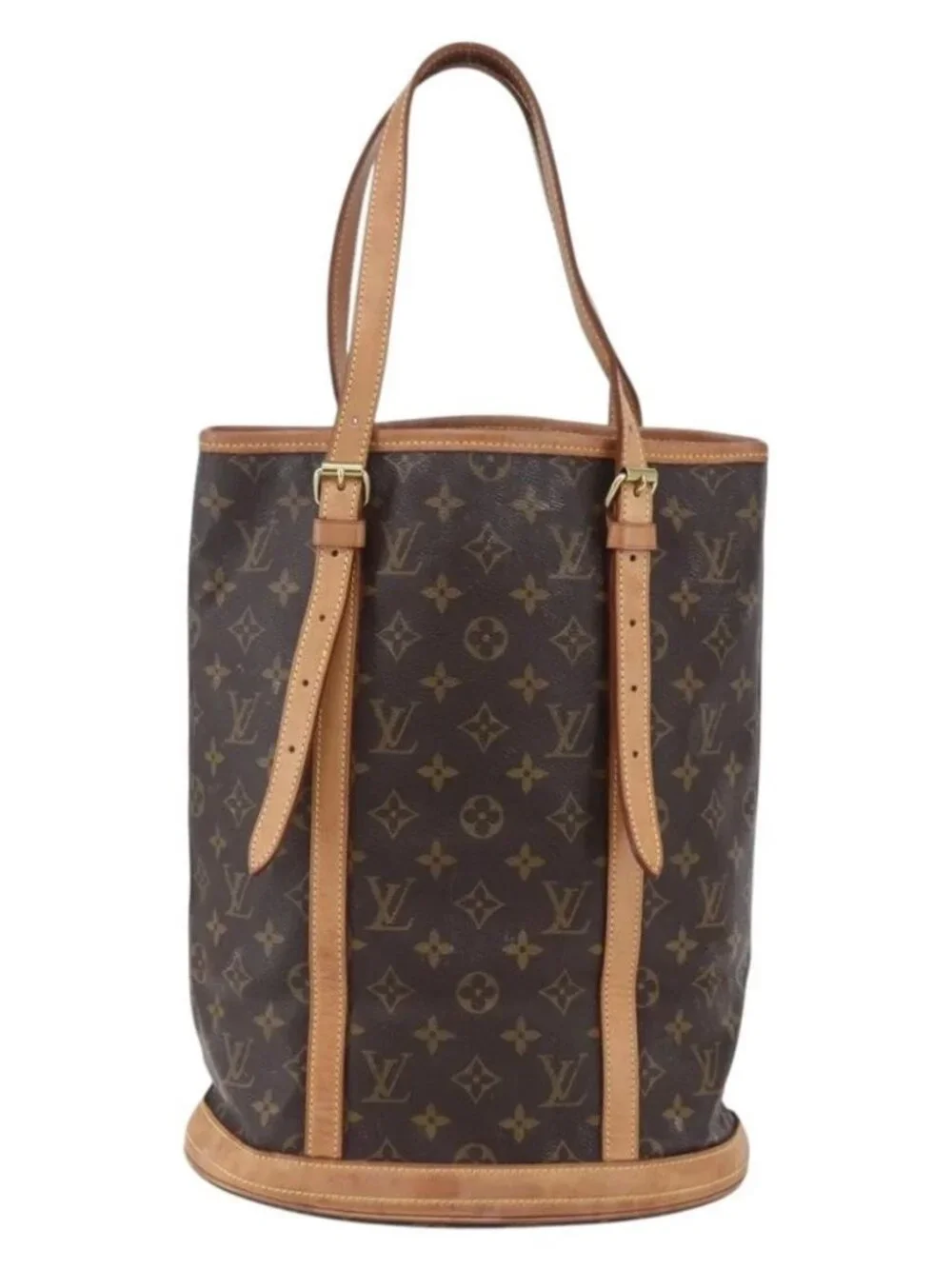 LOUIS VUITTON Monogram Bucket GM Shoulder Bag M42236 LV Auth 153920